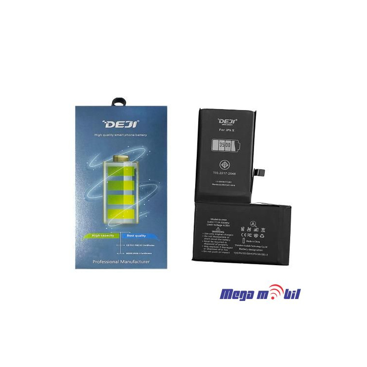 Baterija iPhone X Deji (3500mAh)