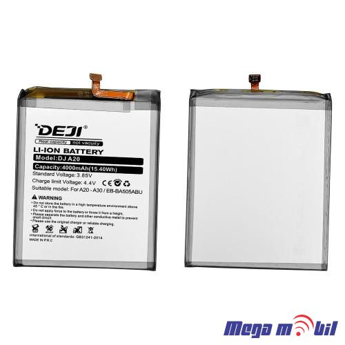 Baterija Samsung A50/A505F/ A30/A305F/A20/A205F EB-BA505ABU Deji (4000mAh) 