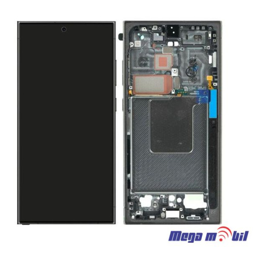 Ekran Samsung S928B S24 Ultra SO RAMKA Full Org Black 