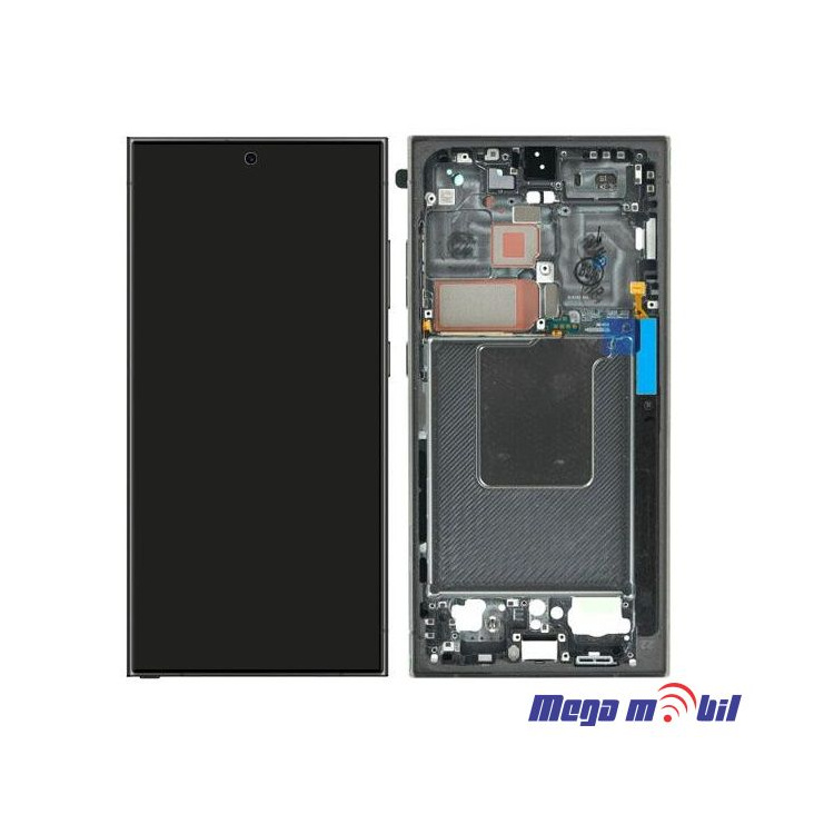 Ekran Samsung S928B S24 Ultra SO RAMKA Full Org Black 