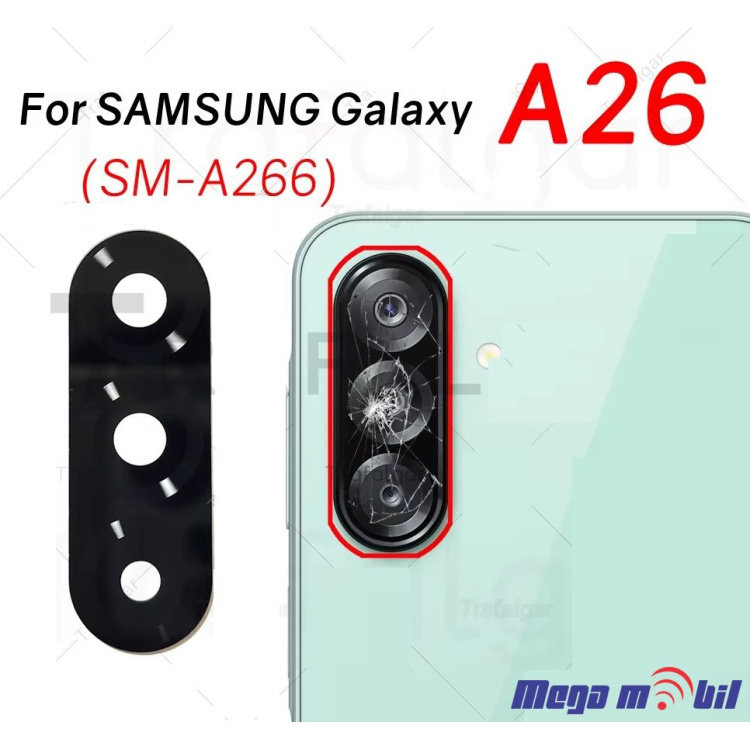 Staklo Samsung A26/ A266B za kamera 