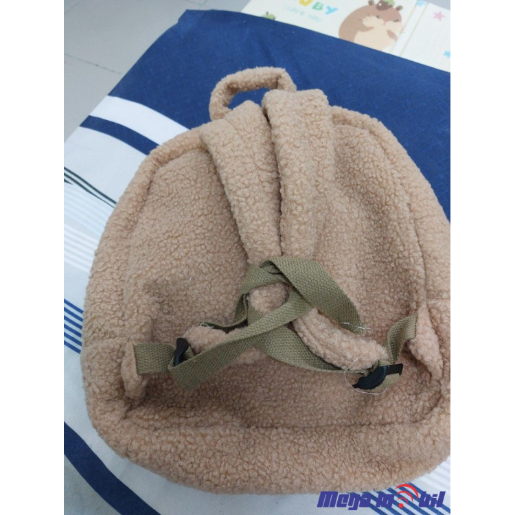 Labubu Berber Fleece Ranec pink