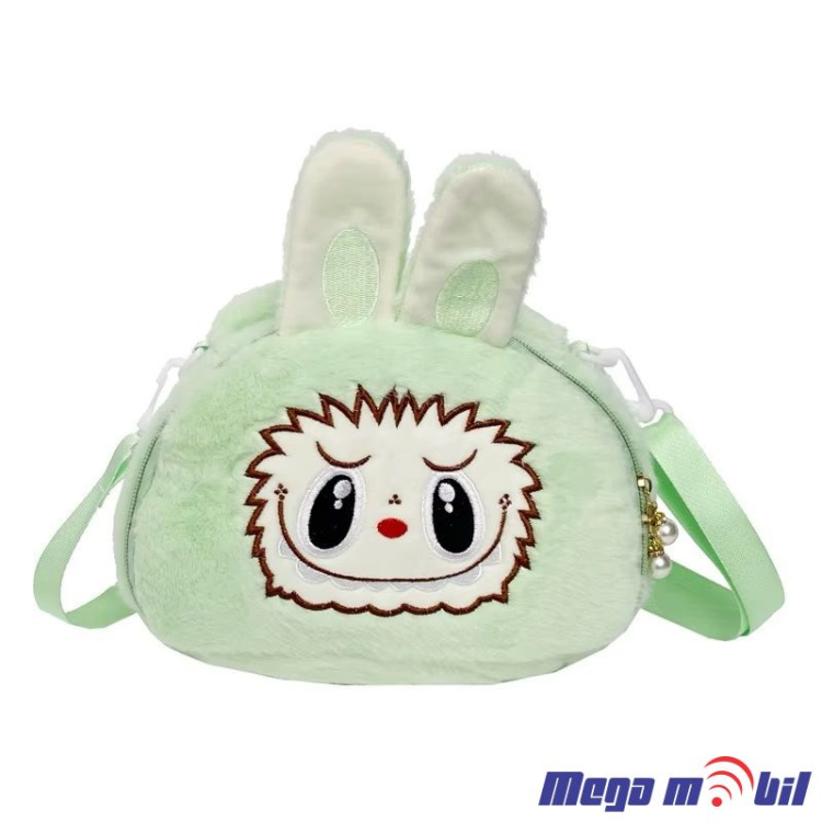 Labubu Crossbody Small Purse green