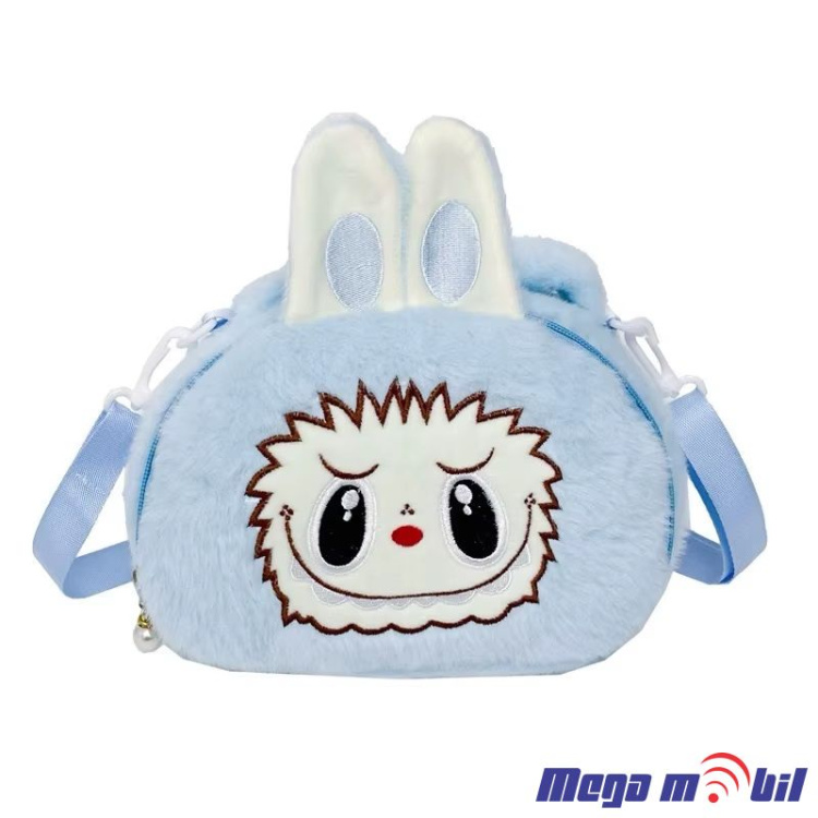 Labubu Crossbody Small Purse blue