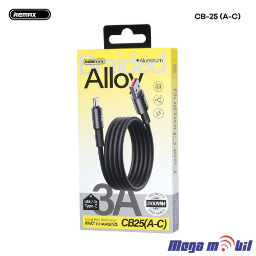 Data Kabel iPhone PD FAST REMAX Velocity CB25 30W black 1.2m