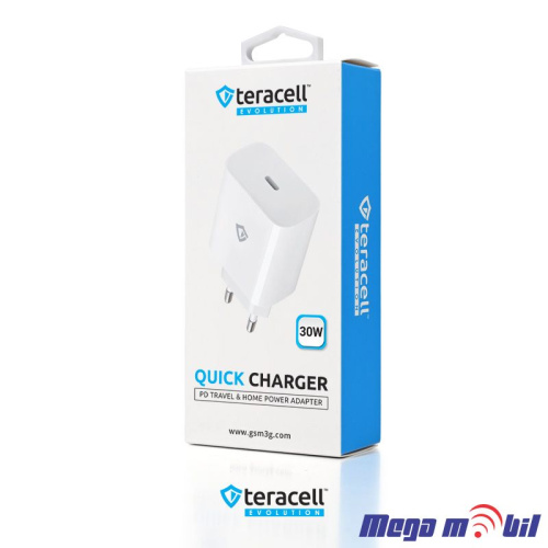 Polnac 220V Type C Teracell Evolution TC-18 PD 30W white 