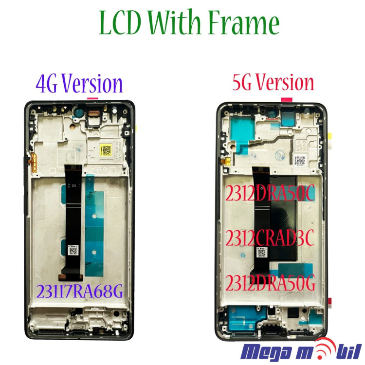 Ekran Xiaomi RedMi Note 13 Pro 4G green full org so ramka