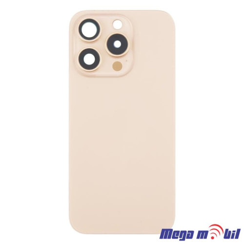 Zadno staklo iPhone 16 Pro Desert so magneti za wireless i stakla za kamera 