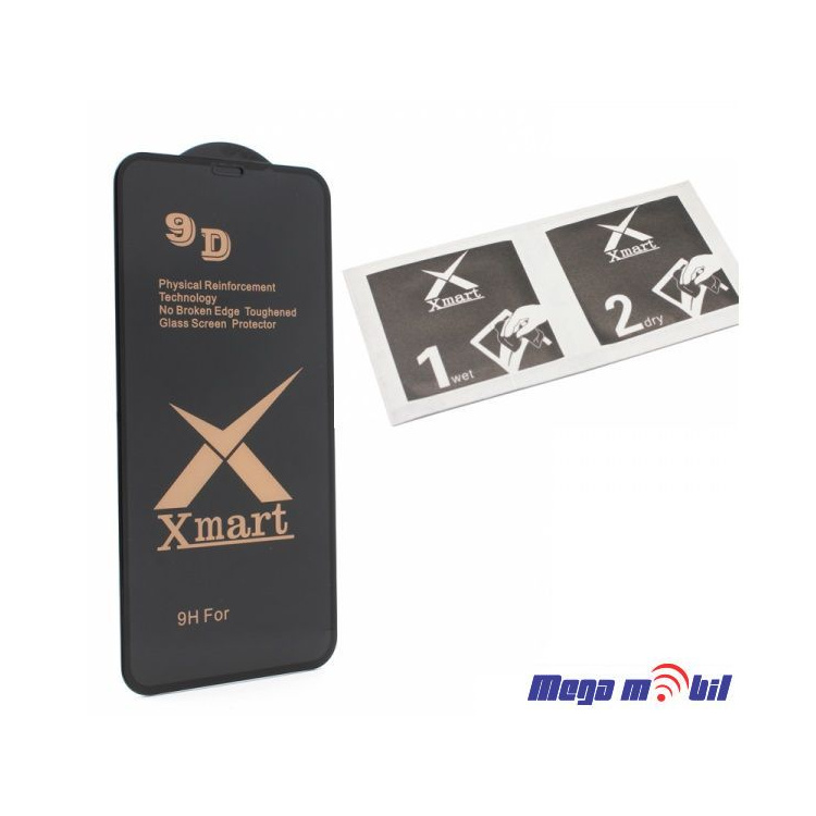 Tempered glass za iPhone 17 Pro Max X Mart 9D black