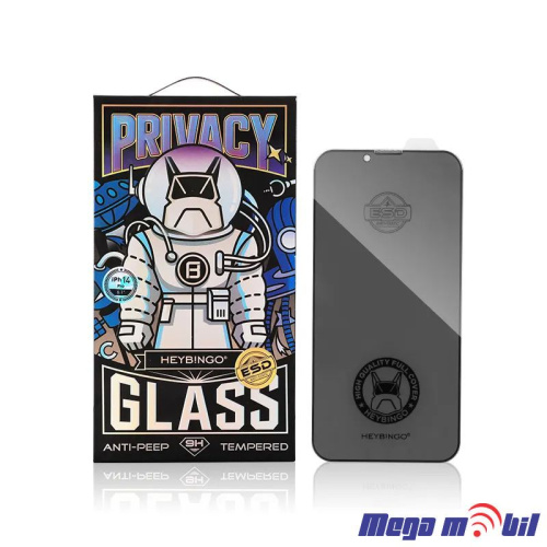Tempered glass za iPhone 17 Pro Max X MAN Privacy