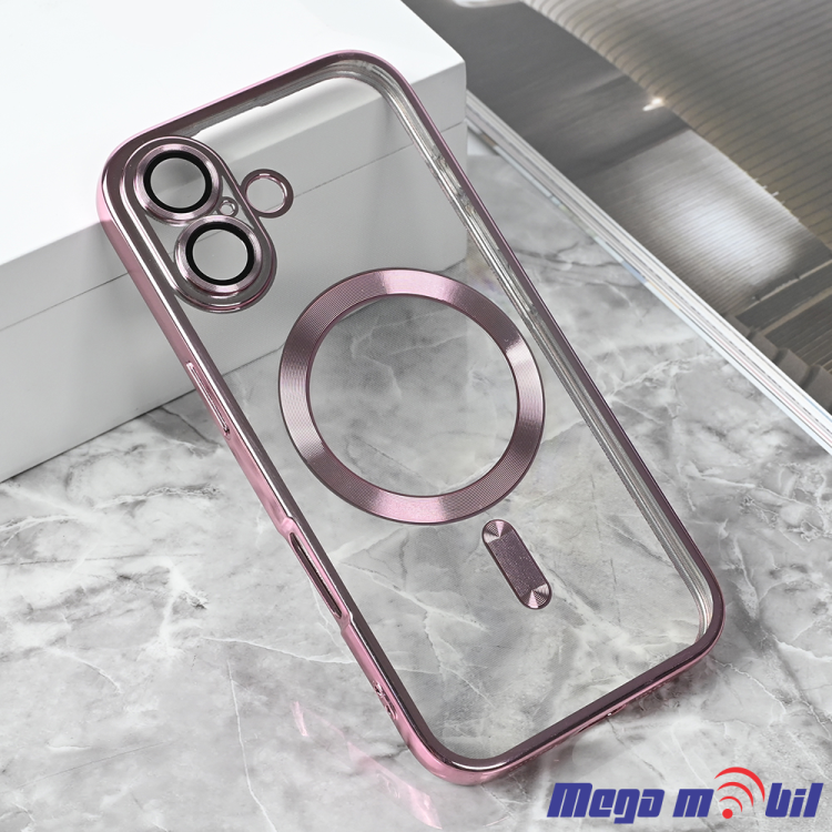 Futrola iPhone 17 Metal Brushed rose
