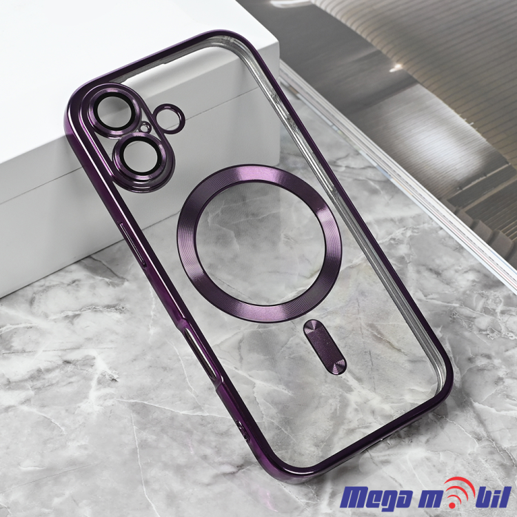 Futrola iPhone 17 Metal Brushed purple