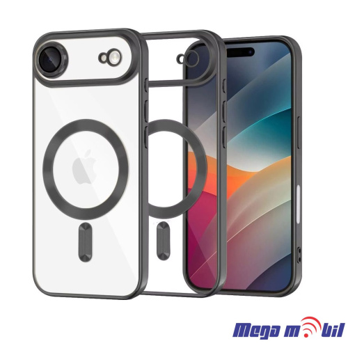 Futrola iPhone 17 Air Metal Brushed black