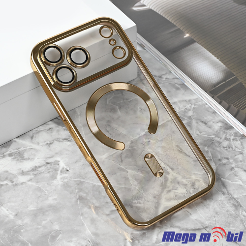 Futrola iPhone 17 Pro Metal Brushed gold