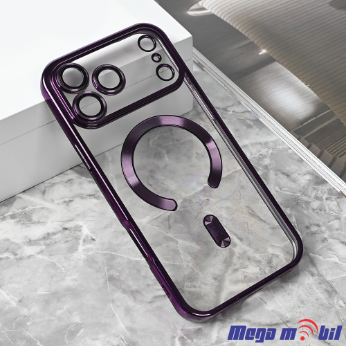 Futrola iPhone 17 Pro Metal Brushed purple