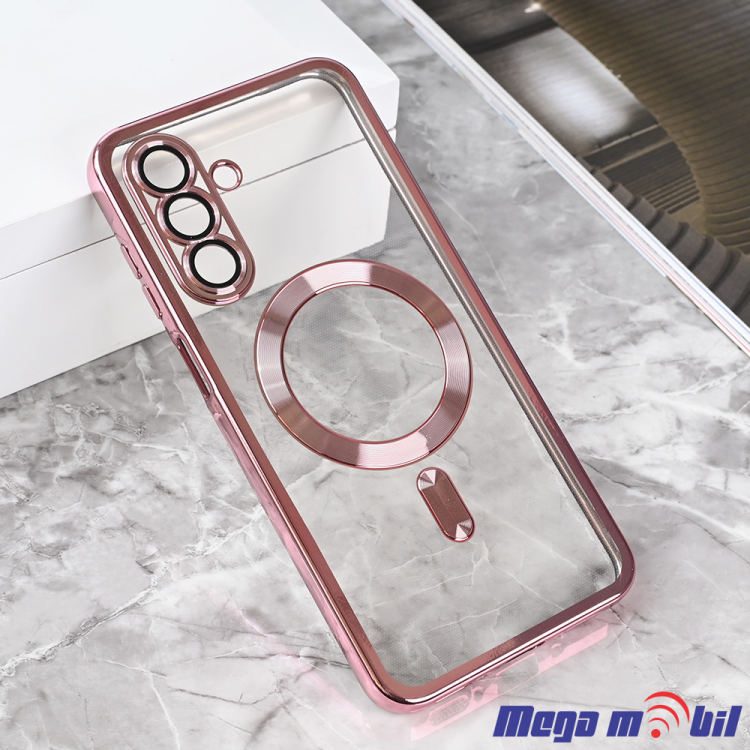 Futrola Samsung A56/ A566B Metal Brushed rose