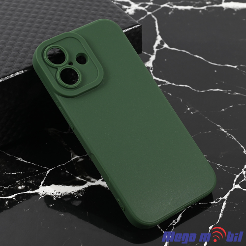 Futrola iPhone 17 Pudding MAT dark green