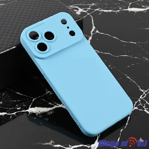 Futrola iPhone 17 Pro Max Pudding MAT light blue