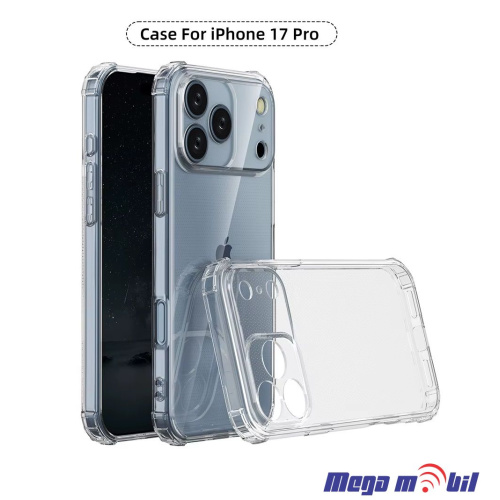 Futrola iPhone 17 Pro Ice Cube transparent