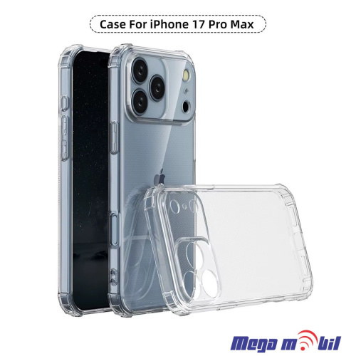 Futrola iPhone 17 Pro Max Ice Cube transparent
