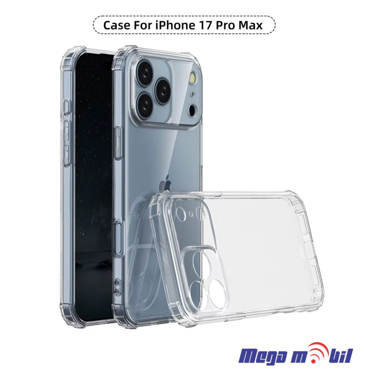 Futrola iPhone 17 Pro Max Ice Cube transparent