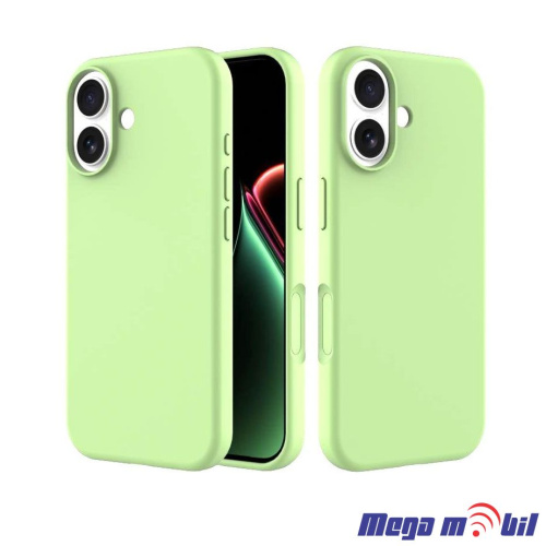 Futrola iPhone 17 Silicon Color light green