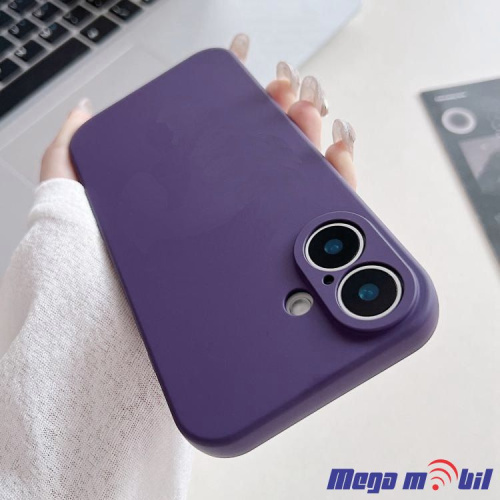 Futrola iPhone 17 Silicon Color dark purple