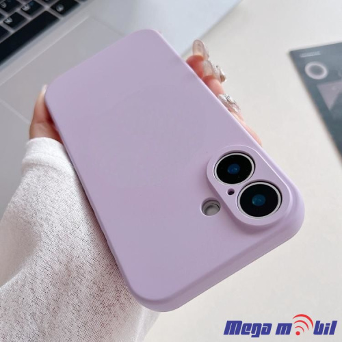 Futrola iPhone 17 Silicon Color light purple