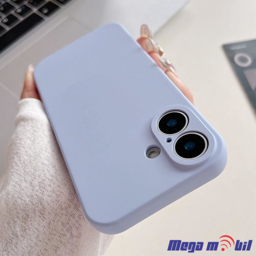 Futrola iPhone 17 Silicon Color light blue