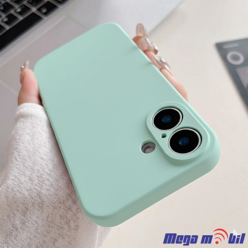 Futrola iPhone 17 Silicon Color mint