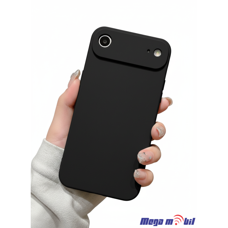 Futrola iPhone 17 Air Silicon Color black