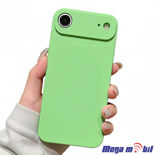 Futrola iPhone 17 Air Silicon Color light green