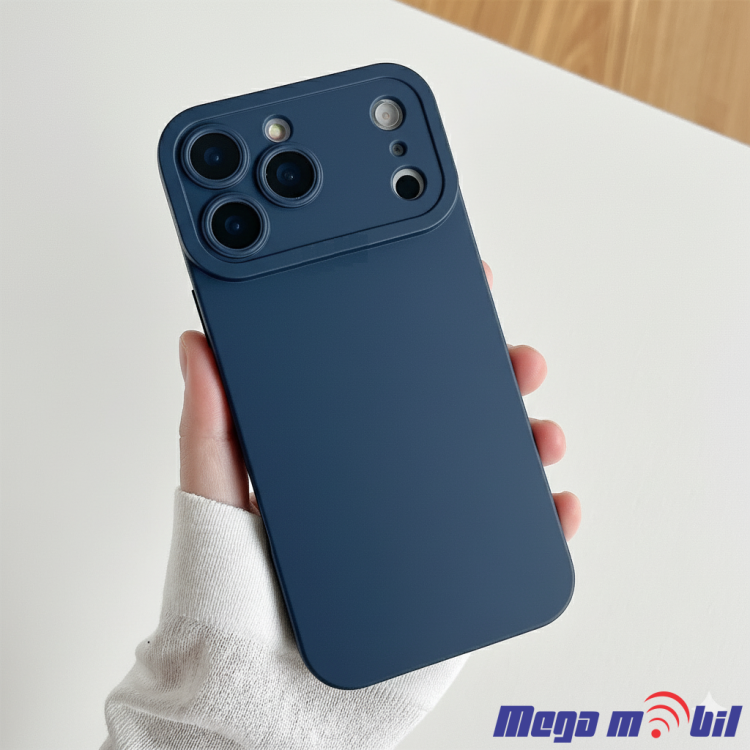 Futrola iPhone 17 Pro Max Silicon Color dark blue