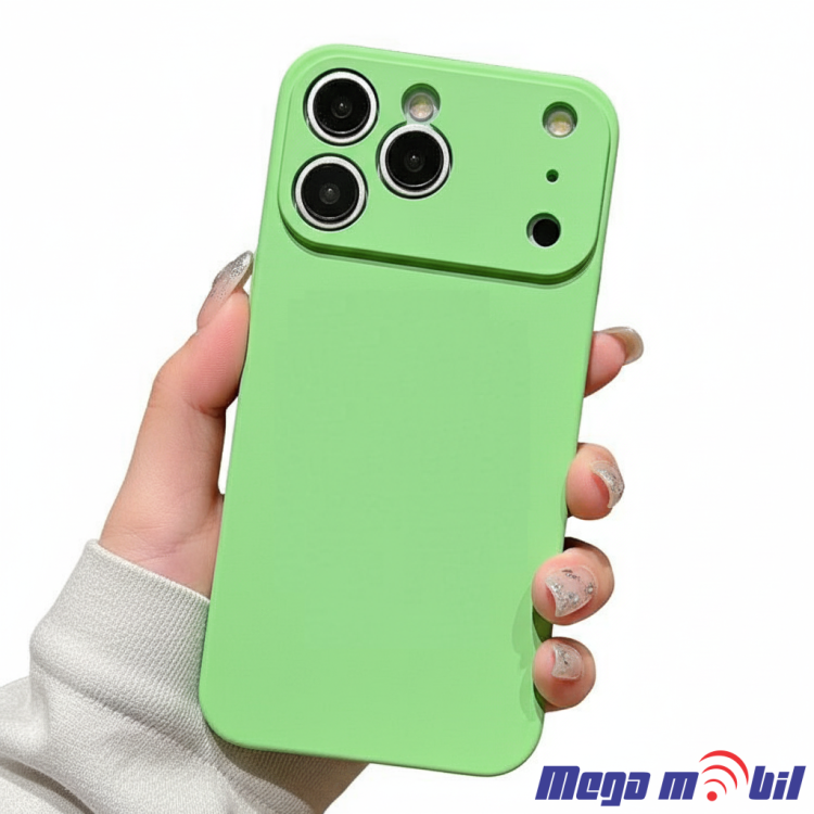 Futrola iPhone 17 Pro Max Silicon Color light green