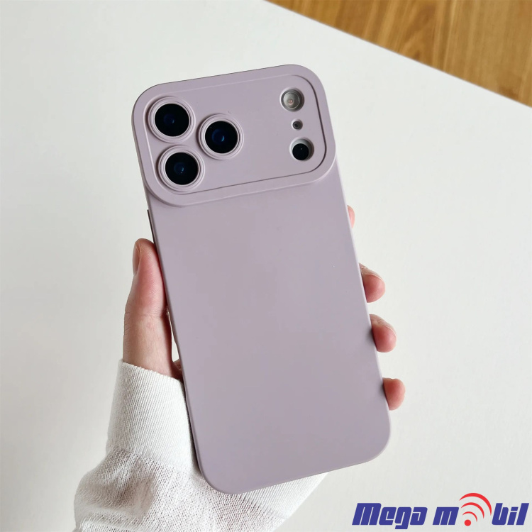 Futrola iPhone 17 Pro Max Silicon Color light purple