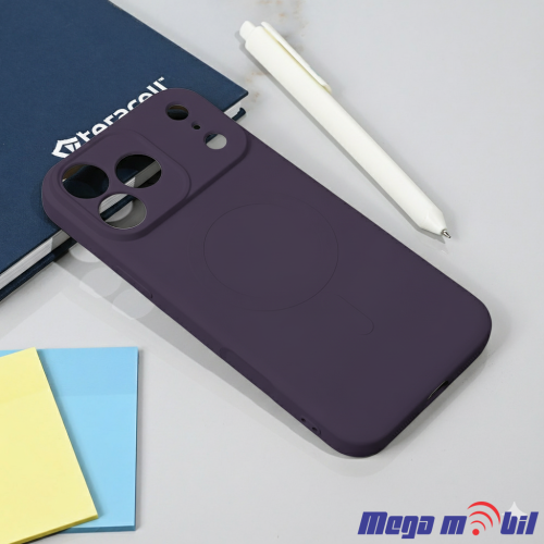 Futrola iPhone 17 Pro Max Pudding Magsafe dark purple