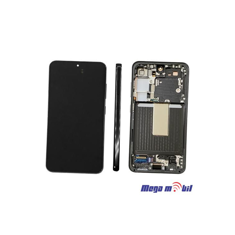 Ekran Samsung S911B S23 5G Black full org SH