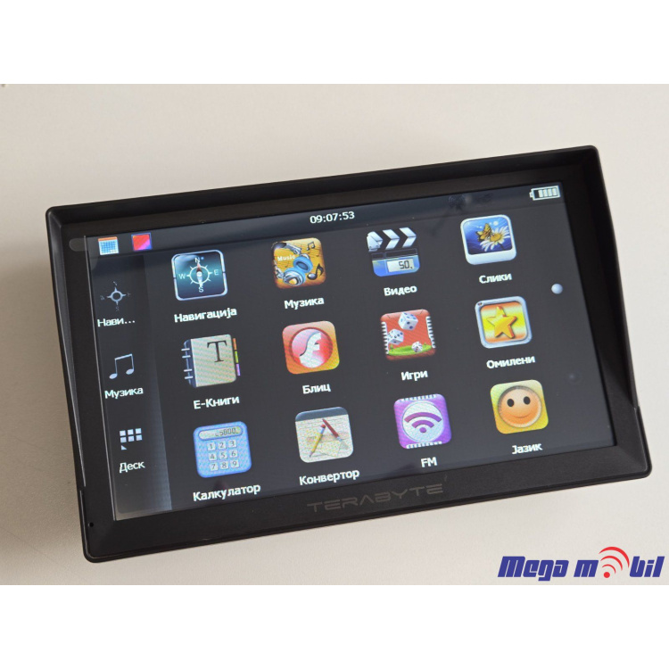 GPS Navigacija Terabyte G908 9" 512MB / 16GB