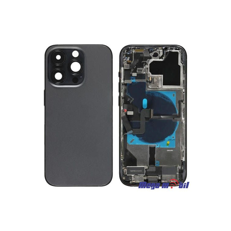 Maska A klasa iPhone 14 Pro Max black so flet za volume i on/off 