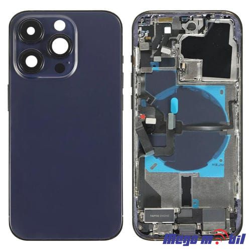 Maska A klasa iPhone 14 Pro Max purple so flet za volume i on/off 