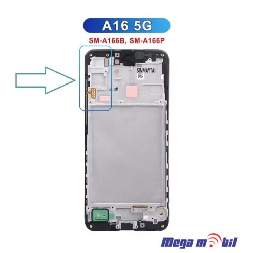 Ekran Samsung A166B/ A16 5G SO RAMKA OLED