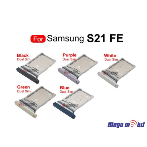 Drzac za Sim Samsung G990B/ S21 FE 5G olive