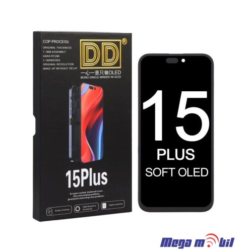 Ekran iPhone 15 Plus SOFT OLED DD 