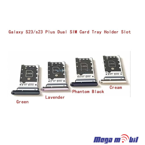 Drzac za Sim Samsung S911/ S23/ G916/ S23 Plus gold