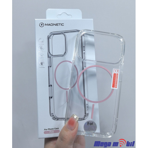 Futrola iPhone 17 Air Magsafe Ring rose