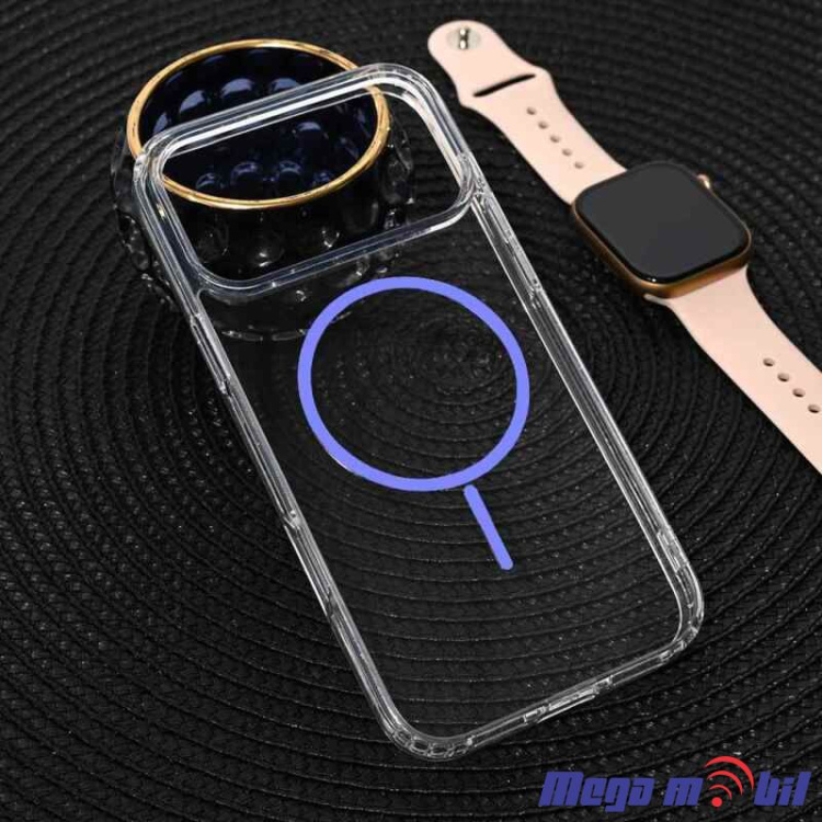 Futrola iPhone 17 Air Magsafe Ring purple
