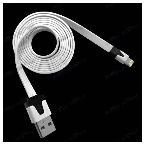 Data Kabel iPhone Flat White 1m