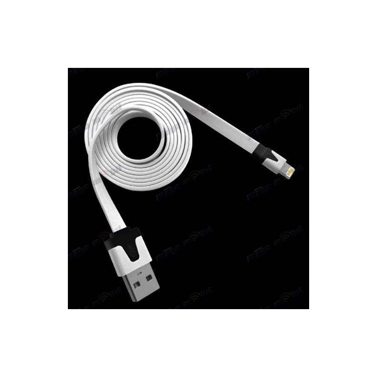 Data Kabel iPhone Flat White 1m