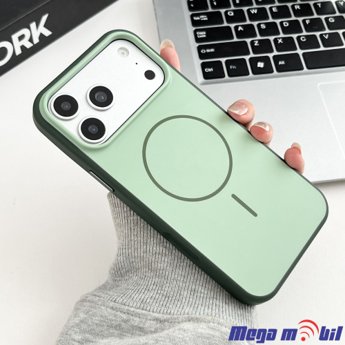 Futrola iPhone 15 Pro Max Magsafe Slim green