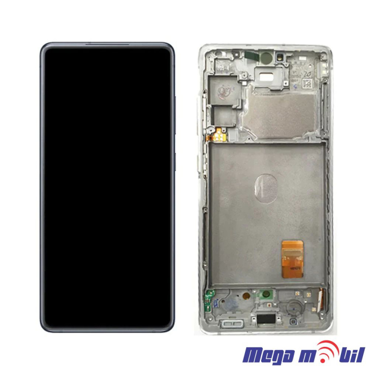 Ekran Samsung G780 S20 FE komplet SO RAMKA White repariran